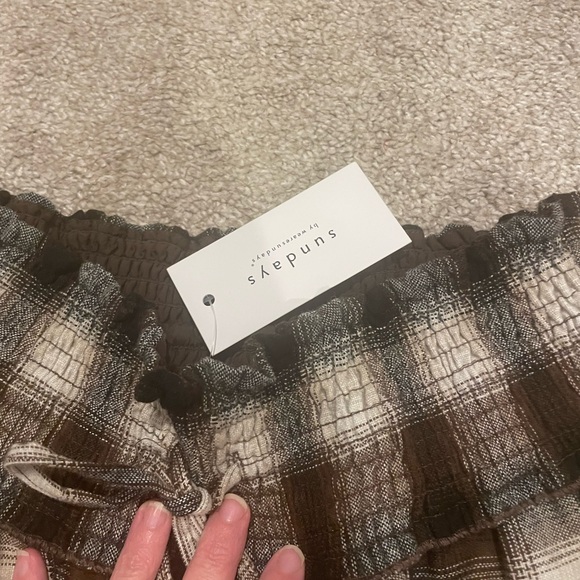 Sundays Plaid Maren Skirt in Coco Plaid - Picture 4 of 9